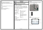 Предварительный просмотр 2 страницы Regin ED-TERU Instructions