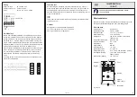 Предварительный просмотр 2 страницы Regin IR24-P Instructions Manual