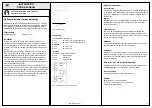 Preview for 2 page of Regin SDD-OE65-RACM Instruction