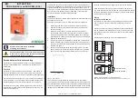 Предварительный просмотр 1 страницы Regin SDD-S65 Instruction Manual