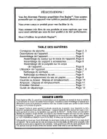 Preview for 33 page of Regina 1-877-REGINA6 Owner'S Manual