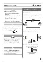 Предварительный просмотр 9 страницы Regner RA MINI Series User Manual