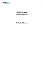 Preview for 1 page of Rego MPT Series Technical Manual