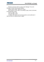 Preview for 16 page of Rego RG-MTP58B User Manual