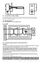 Предварительный просмотр 4 страницы Regulus 16942 Installation And Operation Manual