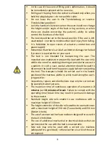 Preview for 9 page of Rehabed BARIATRIC Instructions For Use Manual