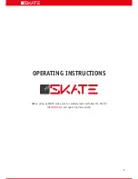 Rehability mySKATE Operating Instructions Manual preview