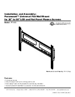 Rehabmart Paramount PF650 Installation And Assembly Manual предпросмотр