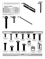 Предварительный просмотр 19 страницы Rehabmart Paramount PF650 Installation And Assembly Manual