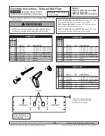 Rehabmart WSP 450 Assembly Instructions предпросмотр