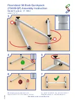 Preview for 2 page of Rehadapt Floorstand Sit Back Quickpack Assembly Instruction Manual