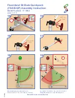 Preview for 4 page of Rehadapt Floorstand Sit Back Quickpack Assembly Instruction Manual