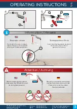 Preview for 3 page of Rehadapt Floorstand TeleFloat User Manual