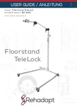 Rehadapt Floorstand TeleLock User Manual preview