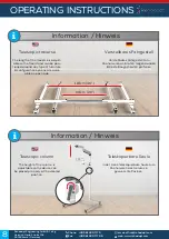 Preview for 8 page of Rehadapt Floorstand VarioFloat User Manual