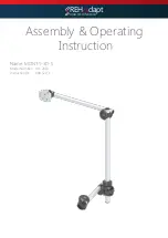 Предварительный просмотр 1 страницы Rehadapt MONTY-3D-S Assembly & Operating Instruction