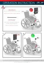 Предварительный просмотр 5 страницы Rehadapt MONTY-3D Assembly & Operating Instruction