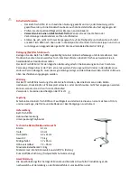 Preview for 2 page of Rehaforum MEDICAL Over-bed Table RFM Quick Start Manual