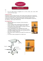 Preview for 13 page of Rehaforum MEDICAL Over-bed Table RFM Quick Start Manual