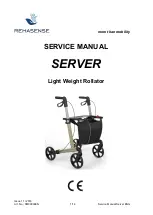 Preview for 1 page of Rehasense SERVER Service Manual