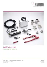 Preview for 39 page of Rehau 137924 Operating Instructions Manual