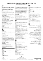 Preview for 4 page of Rehband 7080 Quick Start Manual