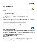 Preview for 17 page of REHM BARRACUDA 105i Operating Instructions Manual