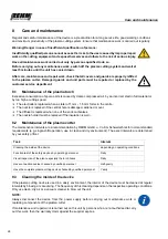 Preview for 28 page of REHM BARRACUDA 105i Operating Instructions Manual