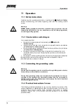 Preview for 58 page of REHM FOCUS.ARC P 250 Operating Instructions Manual