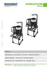 REHOBOT PME70 Series Instructions Manual предпросмотр