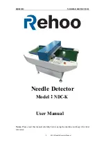 Rehoo NDC-K User Manual preview