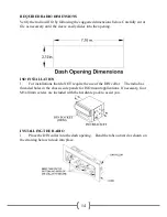 Предварительный просмотр 14 страницы REI ECD-5500 Installating And Operation Manual