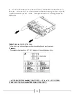 Предварительный просмотр 16 страницы REI ECD-5500 Installating And Operation Manual