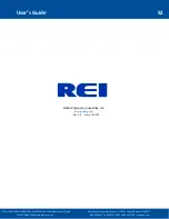 Предварительный просмотр 52 страницы REI ECVR-1500D User Manual