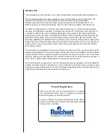 Preview for 2 page of Reichert ABBE MARK III User Manual