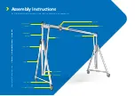 Предварительный просмотр 12 страницы REID LIFTING PORTA GANTRY 1100 Assembly & Operation Manual