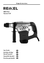 Reikel HD1116 Original Instructions Manual preview