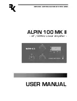 REIMESCH KOMMUNIKATIONSSYSTEME GMBH ALPIN 100 MK II User Manual preview