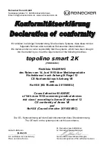 Preview for 3 page of Reinecker Topolino Smart 2K User Manual