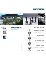 Preview for 1 page of Reiner B6 Operating Instructions Manual