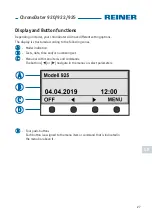 Preview for 2 page of Reiner ChronoDater 920 User Manual