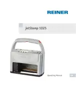 Reiner jetStamp 1025 Operating Manual preview