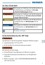 Preview for 3 page of Reiner P1-MP2-RD Instructions Manual