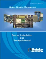 Предварительный просмотр 1 страницы Reinke Ontrac Installation And Service Manual