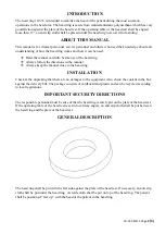 Preview for 2 page of Reison 10-333 User Manual