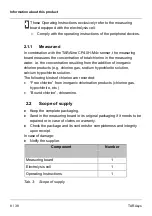 Preview for 8 page of Reiss TARAsys MT10-CL Operating Instructions Manual