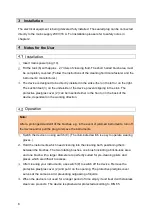 Preview for 8 page of REITEL ROTOCLEAN EASY Operating Instructions Manual