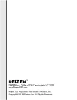 Preview for 16 page of REIZEN RE-50 User Manual