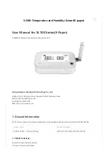 Preview for 1 page of Rejeee SL100 Series User Manual