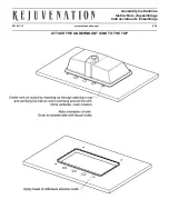 Предварительный просмотр 9 страницы Rejuvenation GENEVA 36in Vanity Assembly Instructions Manual